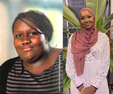 Sira lost 163 pounds/74 kg - Black Weight Loss Success