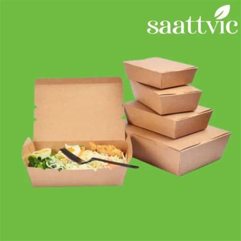 Kraft Food Box - 500ml Kraft Food Box Manufacturer from Mumbai
