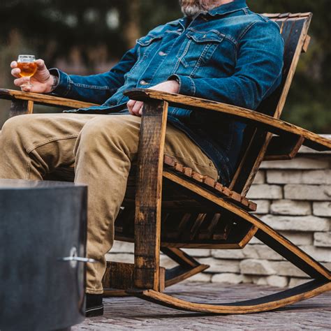 Rockin' Rye Rocking Chair - Motor City Barrels