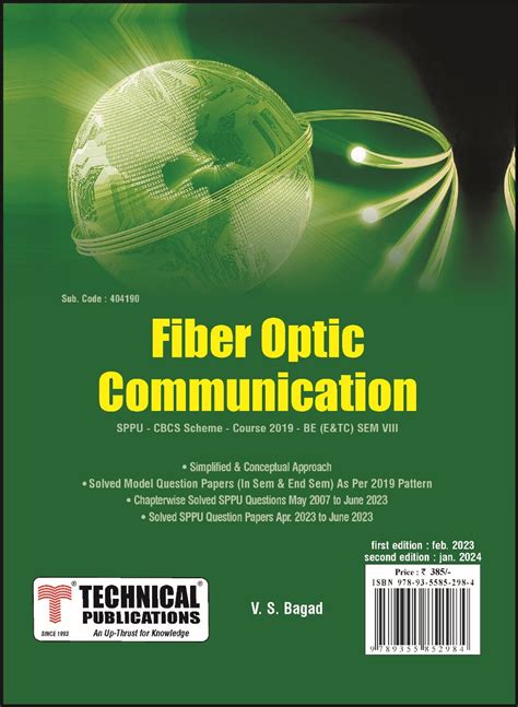 Fiber Optic Communication for SPPU 19 Course (BE - SEM VIII - E & Tc ...