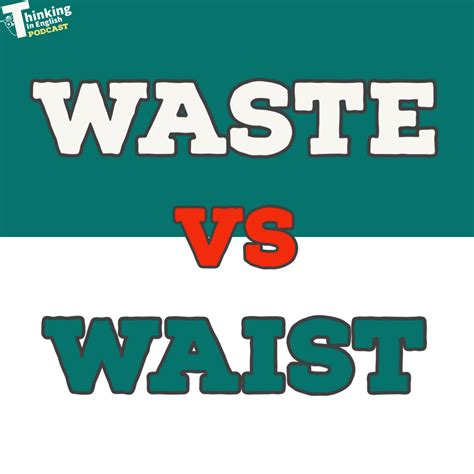 Waste vs Waist: What’s the Difference? – Thinking in English