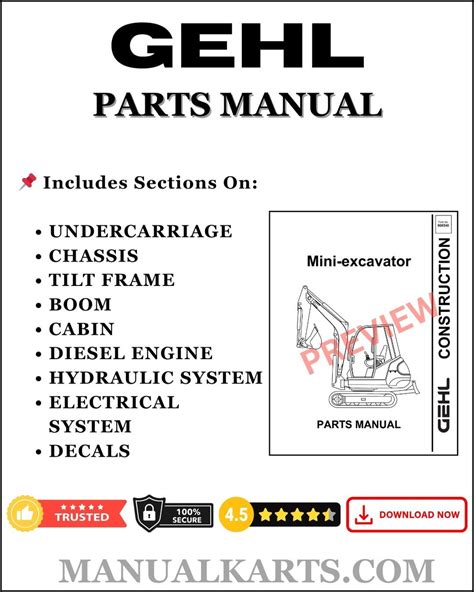 Gehl 300 Series Scavenger II Manure Spreader Pdf Parts Manual – Manualkarts