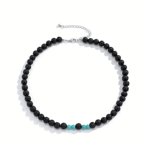 Buy Now Premium Pearl / Bead Necklace - COOL FAB LAGOON - Natural Black ...