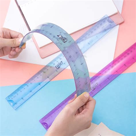 Deli Flexible Ruler 30CM - SCOOBOO - Deli