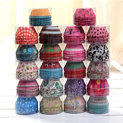 Buy Paper Cupcake Mould Baking Cups for Cupcakes and Muffins, Standard ...