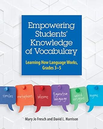Empowering Students' Knowledge of Vocabulary: Learning How Language ...
