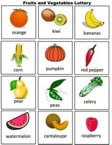 corn fruit chart 1736 Multicolour, Matte Vinyl Stickers Printed, 12 x ...