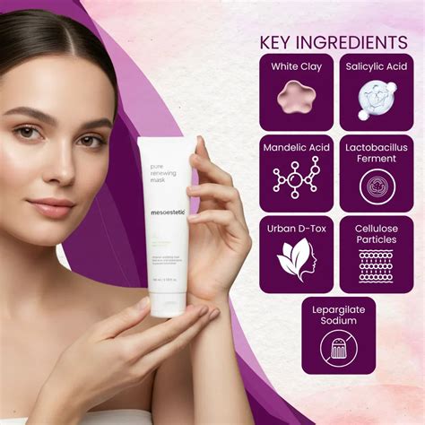 Mesoestetic Pure Renewing Mask – Exfoliating Care