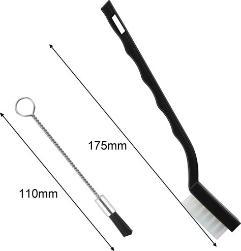 Buy 17 Piece Diamond Shine Nylon Mini Cleaning Brush Set Metal Straws ...