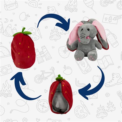 Eleberry Strawberry Plush - soft toy – shapze