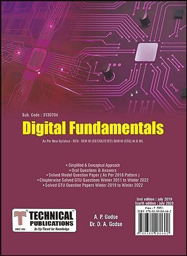 Buy Digital Fundamentals for GTU 18 Course (III - CE/CSE/IT/ICT ...