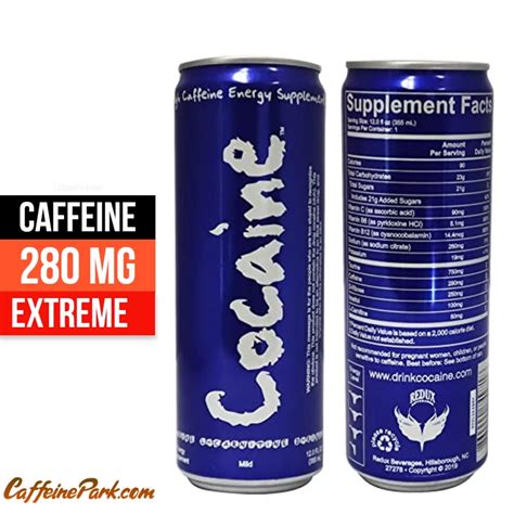 Cocaine Energy Drink Caffeine Content: The Ideal Drink for Active Lifestyle
