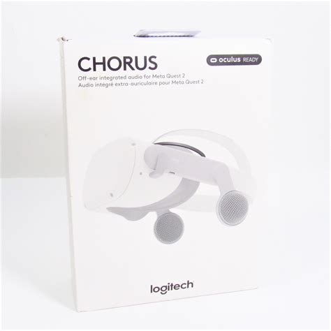 Logitech Chorus Off-Ear Integrated Audio Attachment - For Meta Quest 2