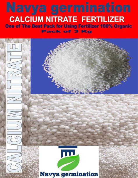Navya germination Calcium Nitrate 100% Water Soluble for Home Plants ...