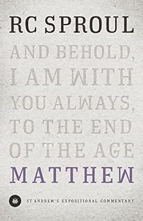 Buy Matthew (St. Andrew's Expositional Commentary) Book Online at Low ...
