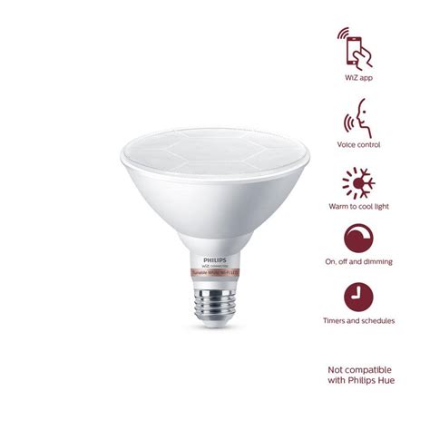 Buy Tunable White PAR38 120W Equivalent Dimmable Smart Wi-Fi Wiz ...