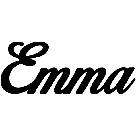 Emma Name Logo