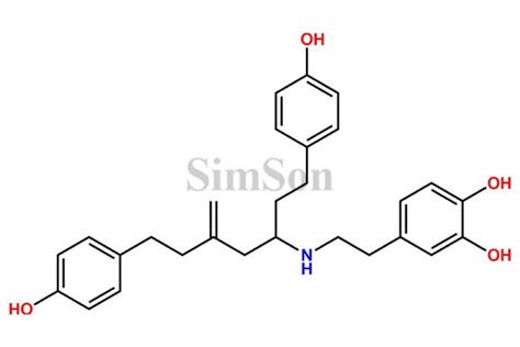 4-(2-((1,7-bis(4-hydrooxyphenyl)- 5-methyleneheptan-3-yl)amino)ethyl ...