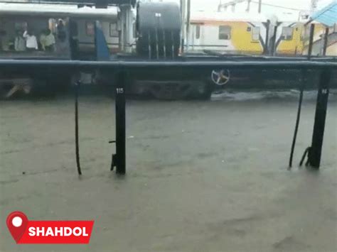 Shahdol railway track submerged, hospital wards flooded: Bargi and ...
