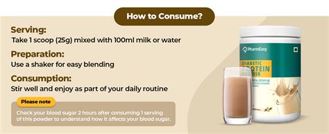 Buy PharmEasy Diabetic Protein - 400 grams | Ensure Protein Intake with ...
