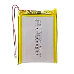 Liter 3.7V 605065 2800mAh Lipo Battery Rechargeable Lithium Polymer ion ...