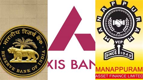 ஆக்சிஸ் வங்கி, மணப்புரம் பைனான்ஸ் மீது அபராதம் விதித்த ஆர்பிஐ..!! | RBI ...