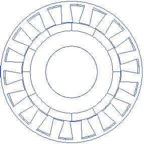 Inner Rotor BLDC Motor with surface mounted magnets