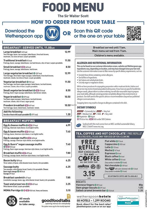 EDI - The Sir Walter Scott - J D Wetherspoon - Edinburgh Restaurant ...
