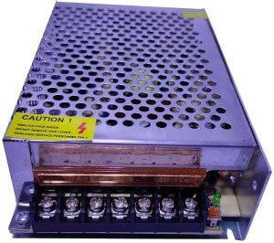 LEDOLUX 5 Volt 10 Amp DC Switched 50WATT SMPS Power Supply Adapter (5V ...