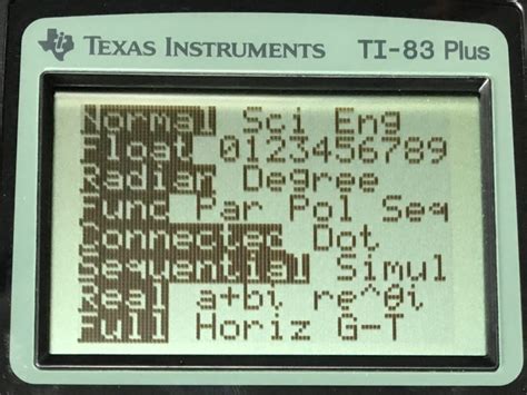 TI-83 Plus Tutorial 的图像结果