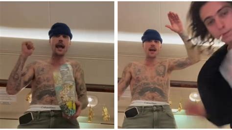 Justin Bieber leaves fans worried as he raps that he flies ‘high like a ...