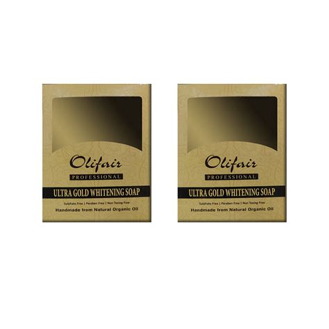 Buy Olifair Ultra Gold Whitening Soap for Men and Women,Handmade with ...