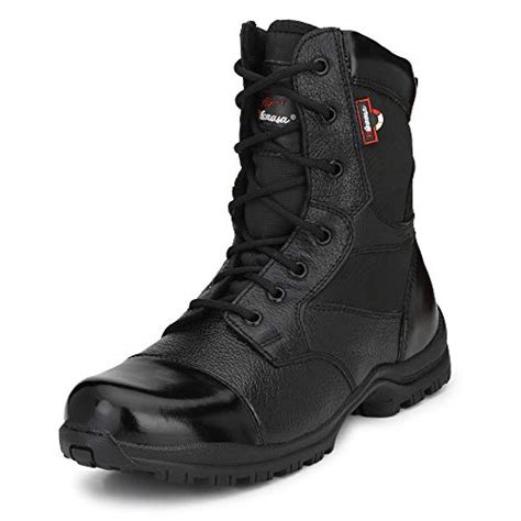 Buy Mikaasa Mens Black Genuine Leather Spider 003 Military and Tactical ...