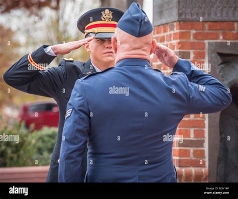 A newly-commissioned U.S. Army second lieutenant receives his first ...