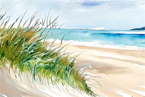 Beach Watercolor