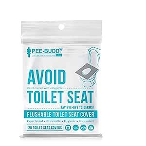 PeeBuddy Flushable and Disposable Paper Toilet Seat Covers to Avoid ...