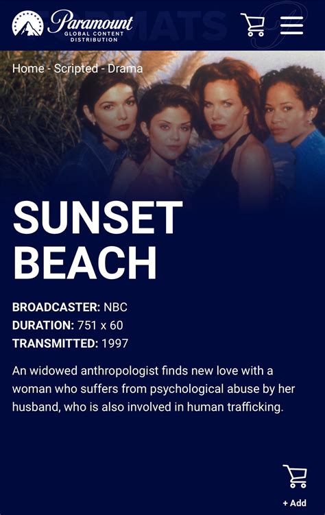 Sunset Beach Discussion Thread - DTS: Cancelled Soaps - Soap Opera ...