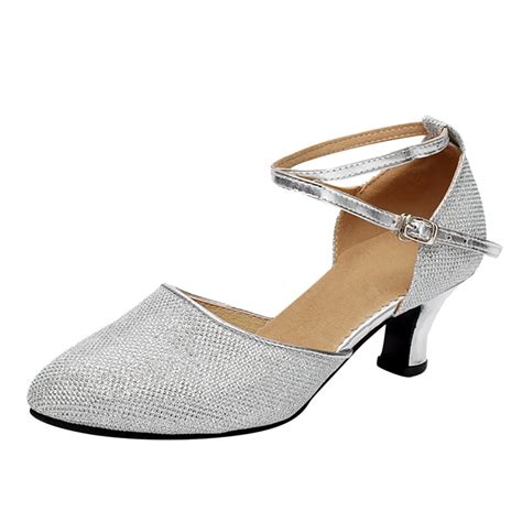 Pimfylm Elegant Women's Formal Stiletto Shoes, Round Toe, Low Heel ...