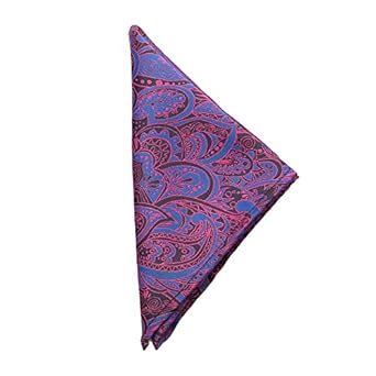 Buy To The Nines Men's Premium Pocket Square - Paisley at Amazon.in