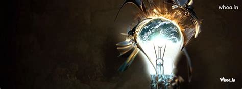 Lighting Bulb Creative Art HD Facebook Cover Image