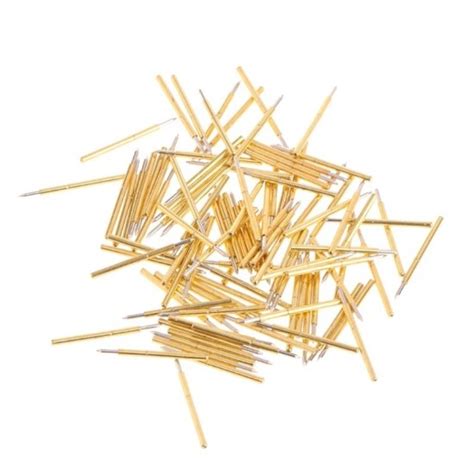 Buy 100 PCS P75-B1 Spring Test Probe Pogo Pin Tool - 1mm(Dia)x15.85mm(L ...