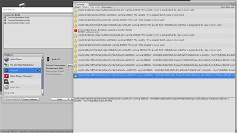 Image result for Unity Building to Android Samsung Problem