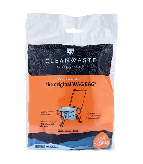 WAG BAG®: Portable Toilet Kit for Medical Emergencies