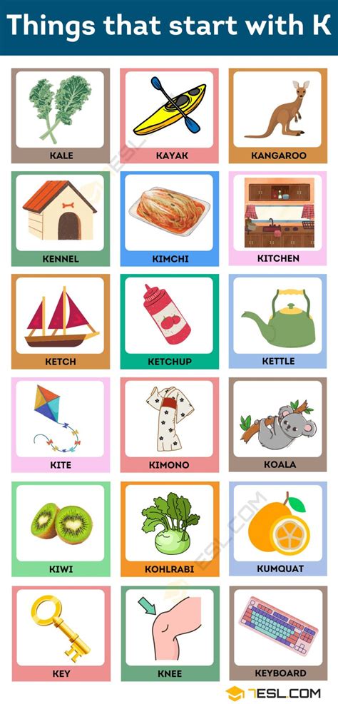 Household Items That Start With K Things That Start With K, 40% OFF