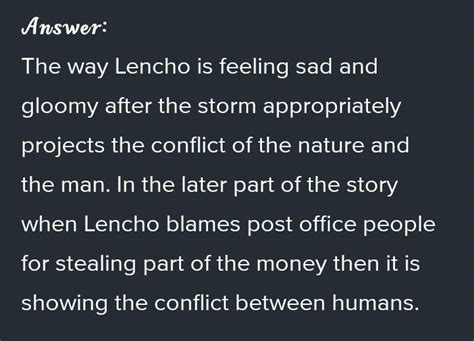 as a postmaster , write how will you fell when lencho accesed that you ...