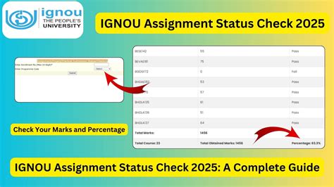 Rezultat imagine pentru Assignment Status IGNOU Check