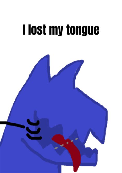 I lost my tongue by versegm