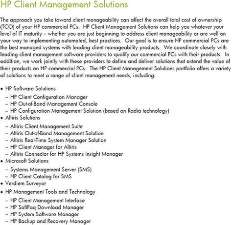 Image result for HP Server Management Software