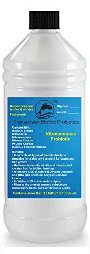 Buy Transpower Liquid Biofloc Probiotics with Nitrosomonas - 1 Litre ...