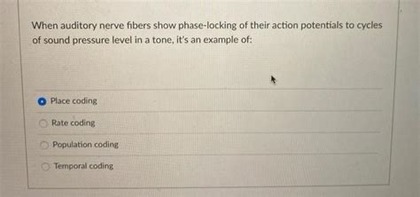 Image result for Phase Locking Auditory System